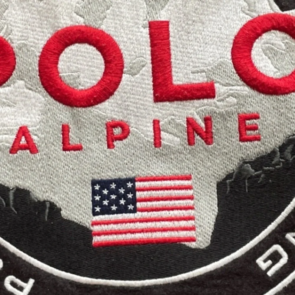 Polo Ralph Lauren Mens Red World Cup Racing‎ Graphic Hoodie Size L Large